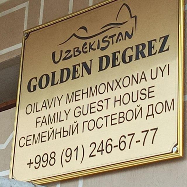 Golden Degrez Hotel Bukhara Exterior foto